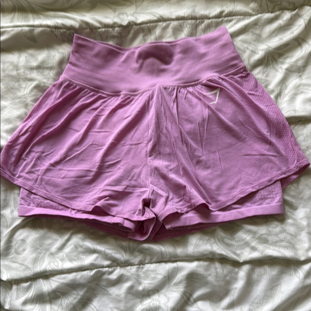 Gymshark Pink Skorts Lightweight Performance